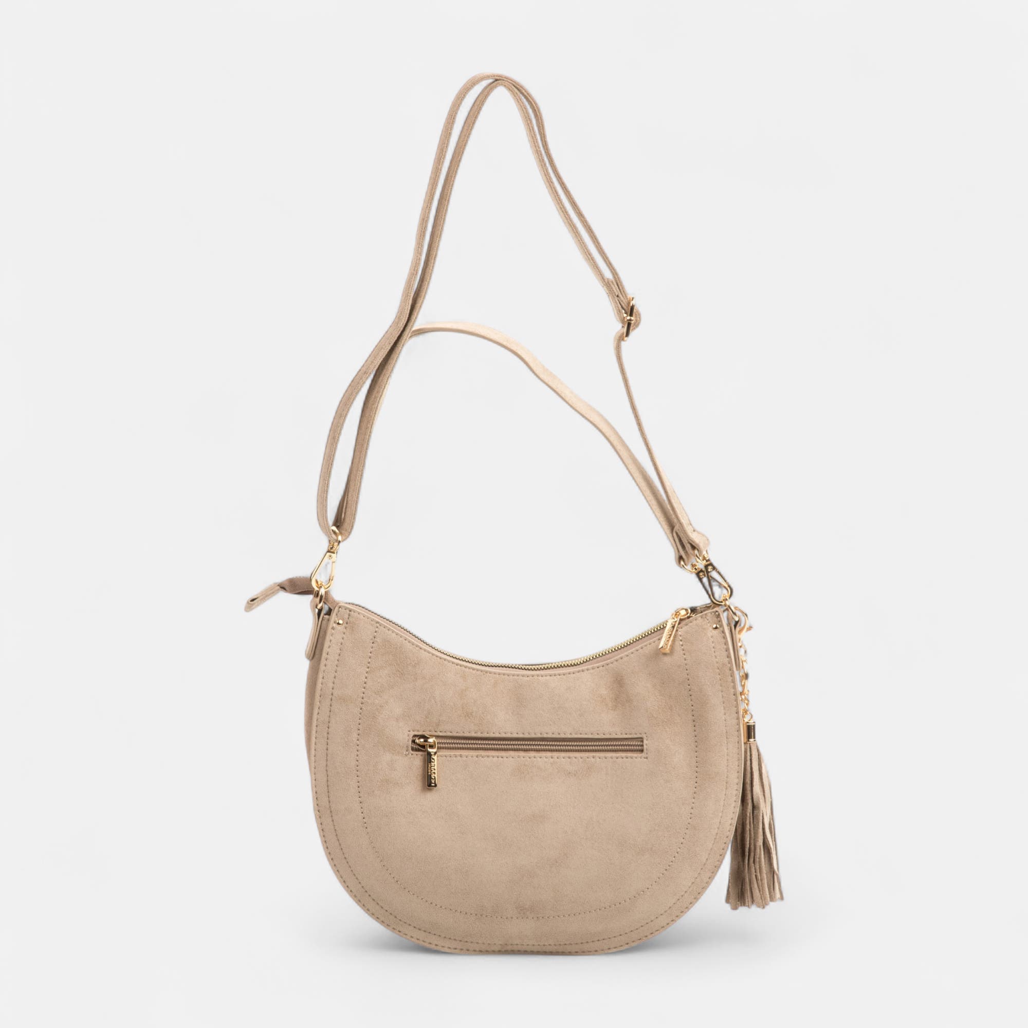 Sac bandoulière beige