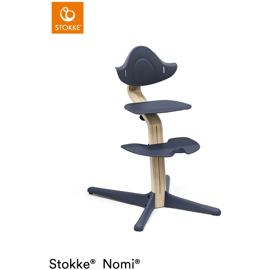 STOKKE® Nomi® Hochstuhl Buche natur  navy