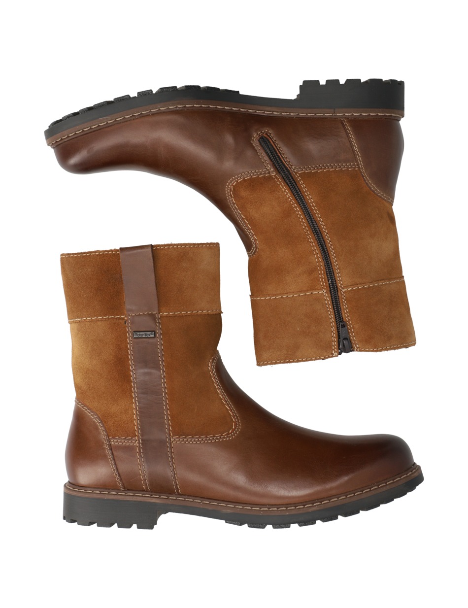 Lederkombination Stiefel