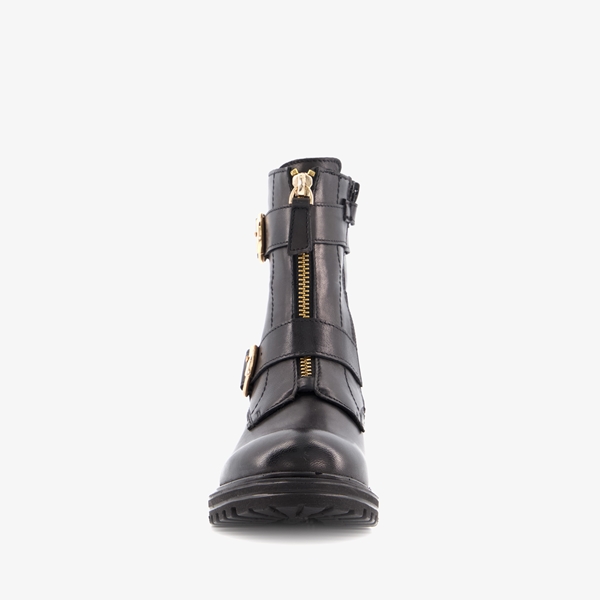 Groot leren meisjes biker boots