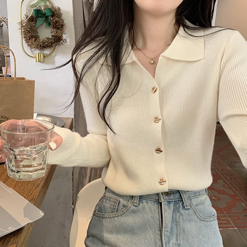 lilygirl - V-hals effen vest