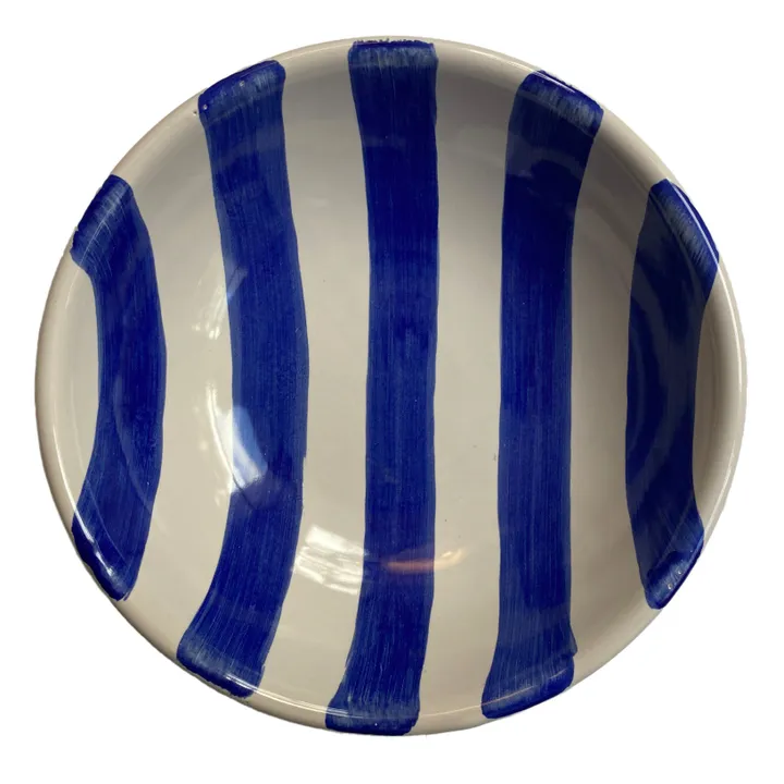 Popolo Bol rayures - 14 cm | Bleu