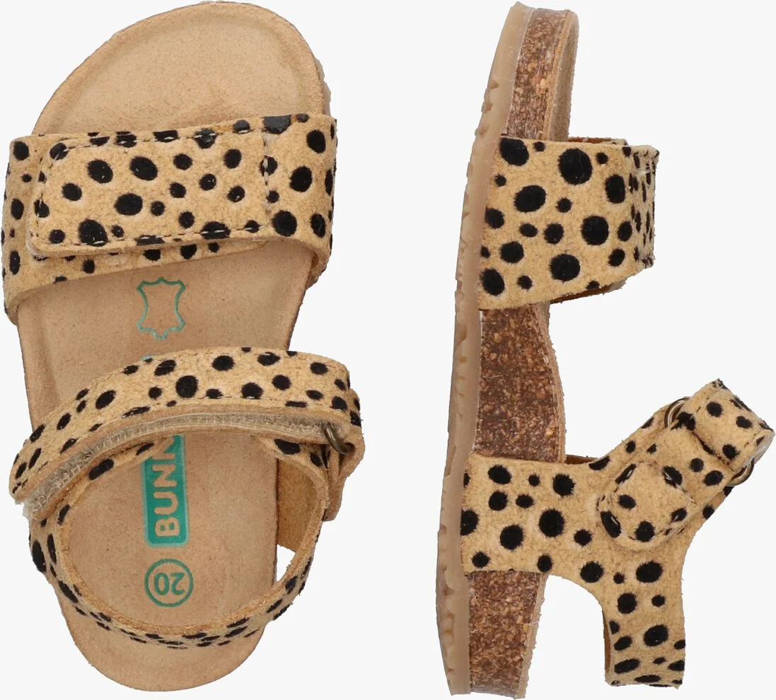 BUNNIESJR beige bunniesjr sandalen bimi beach