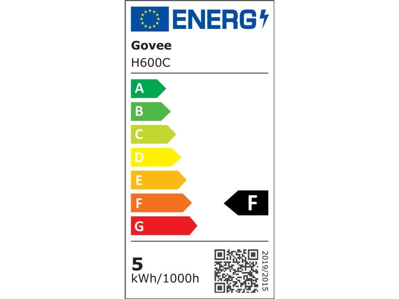 Govee Smart Light Bulb E14, RGBWW, CRI>80, Wifi, BT Dimmbare LED-Glühbirnen