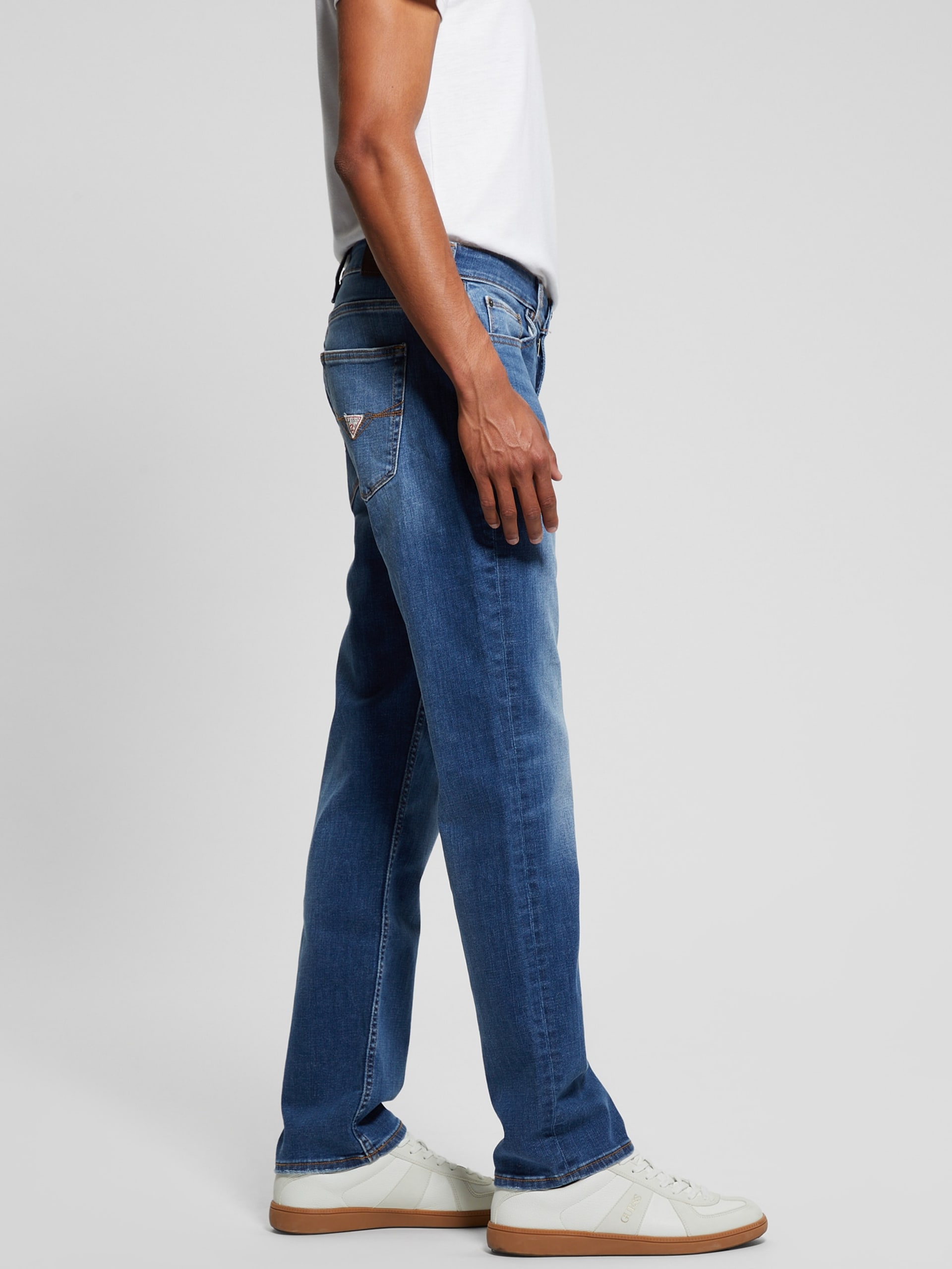 Calça jeans reta Eco Davis