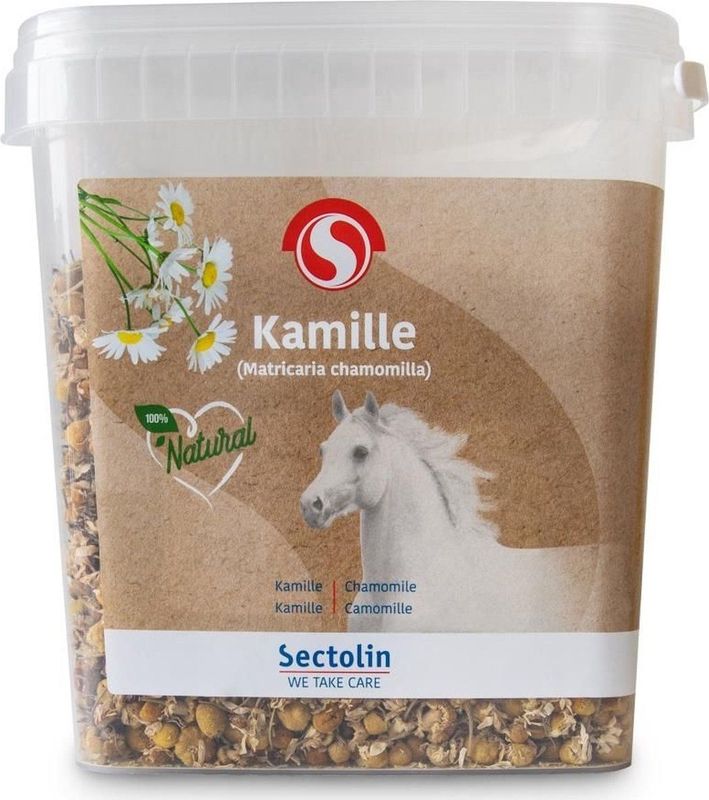Sectolin - Kamille - Dierensupplement - 500 Gram - Natuurlijk Kruid