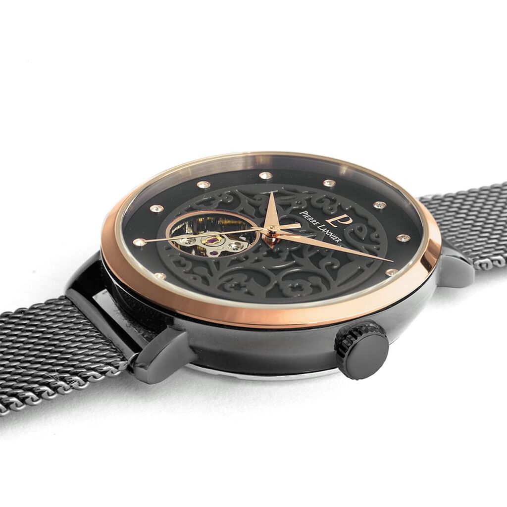 Montre Pierre Lannier Eolia Noir