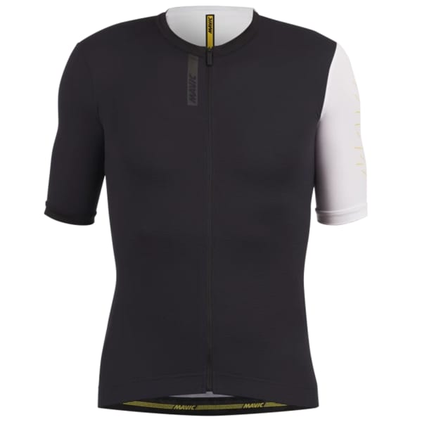 Maillot vélo MAVIC ESSENTIAL JERSEY BLACK WHITE