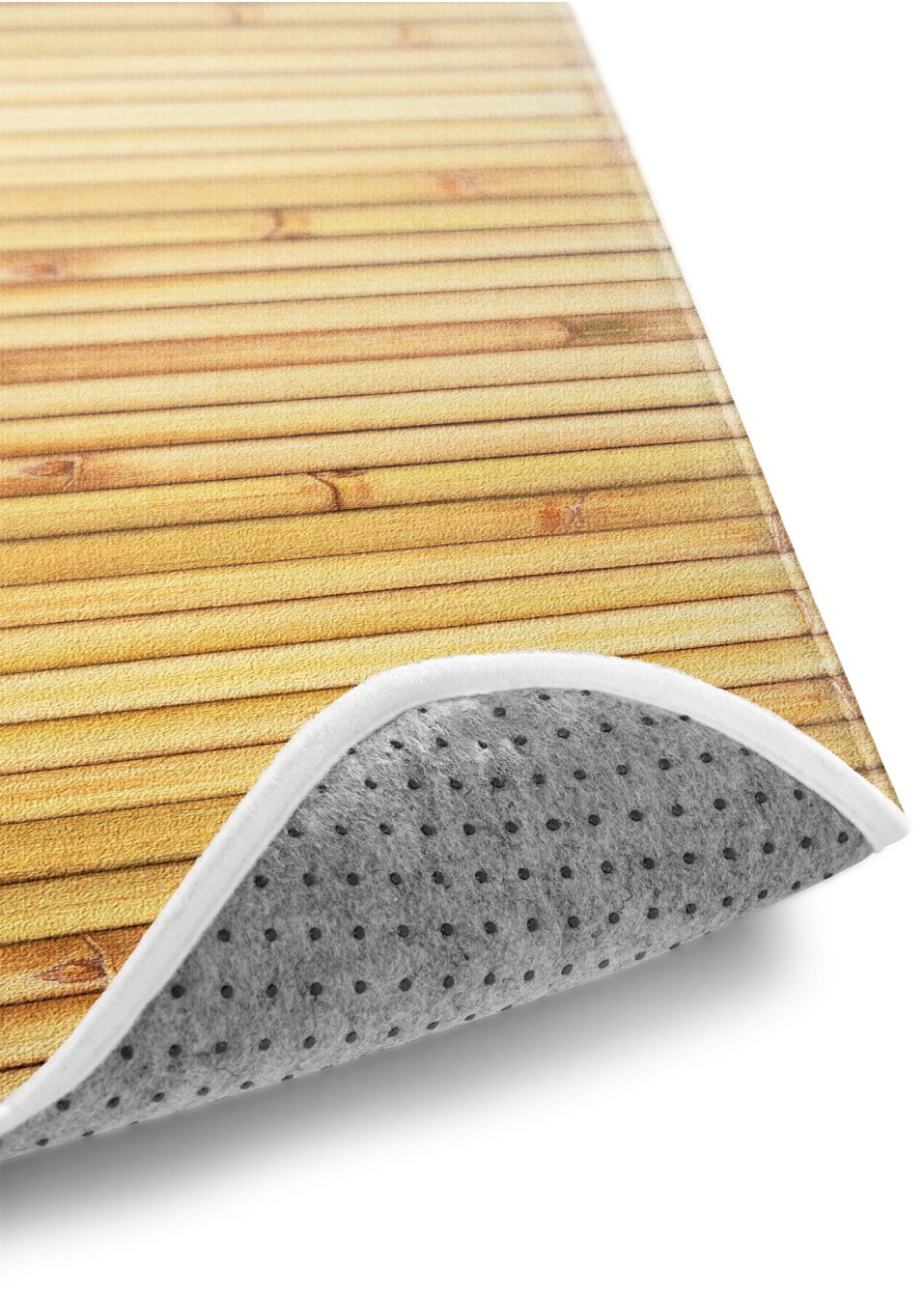 Tapis de salle de bain avec polyester recyclé