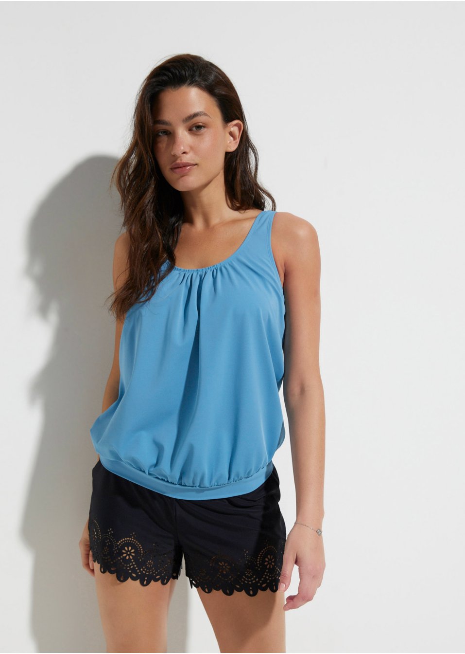Haut de tankini avec polyamide recyclé