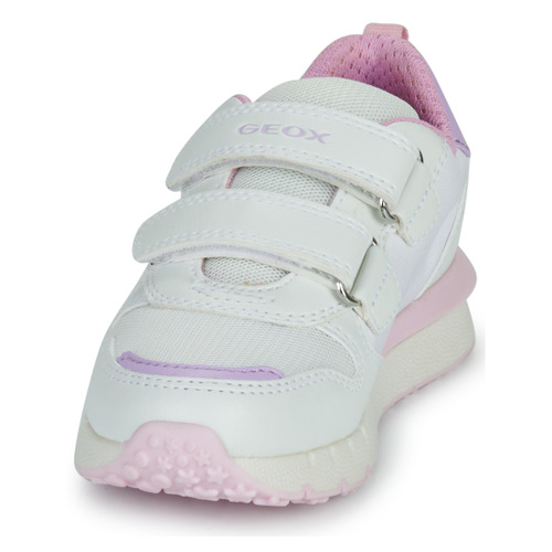 Geox - J FASTICS GIRL - Blanc / Violet