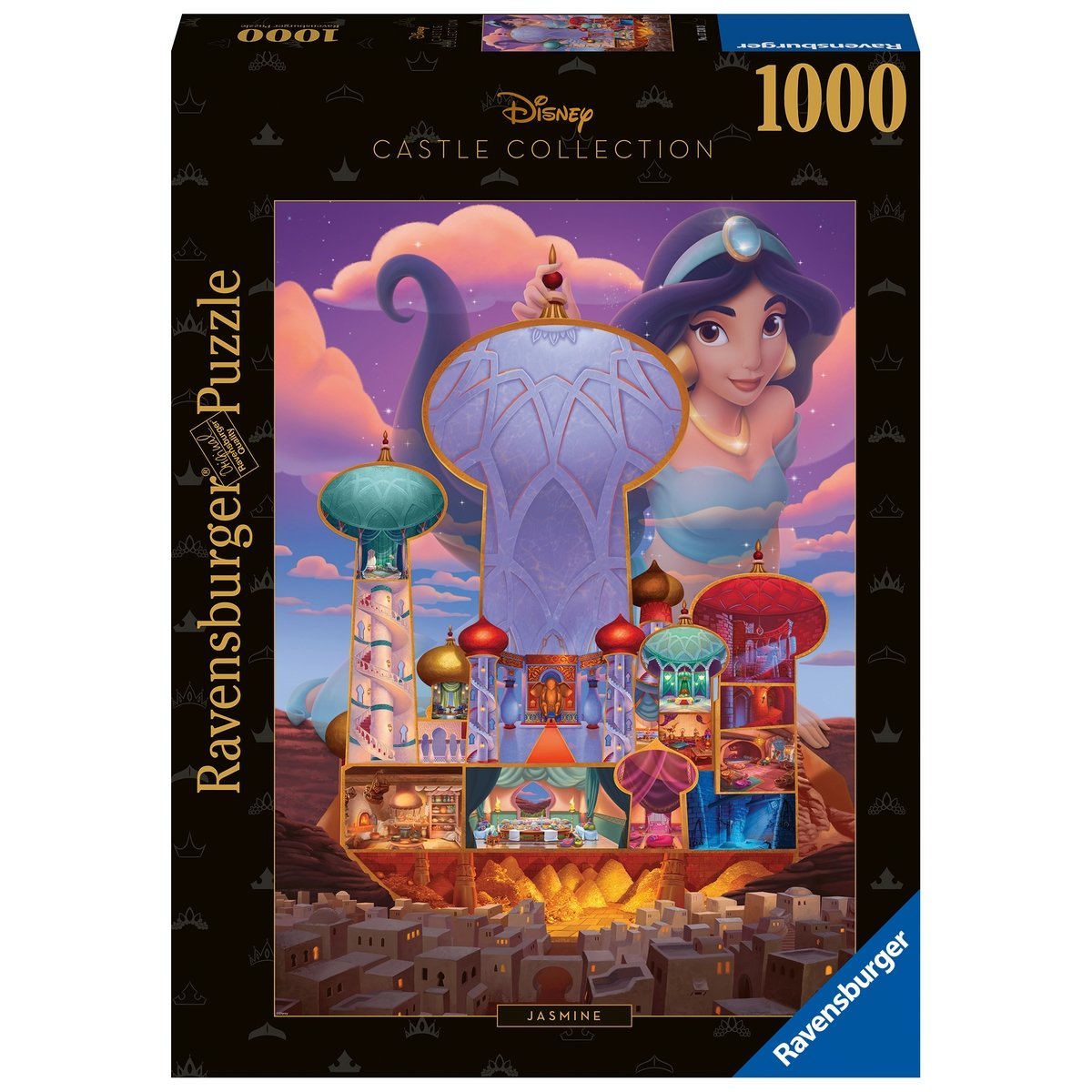 Puzzle 1000 pièces Jasmine - Collection Chateau
