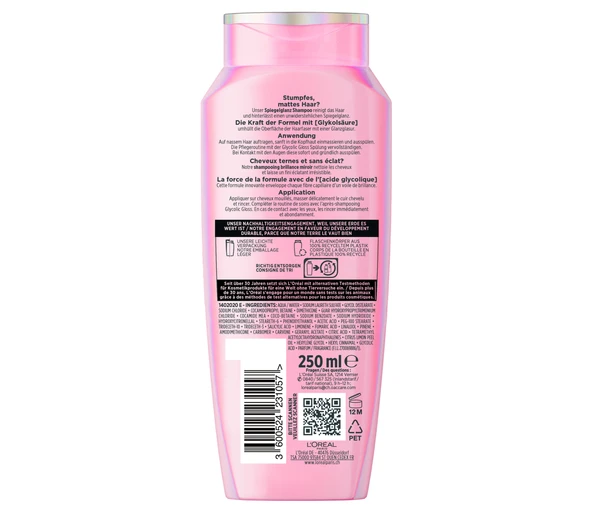 Elsève Glycolic Gloss Spiegelglanz Shampoo