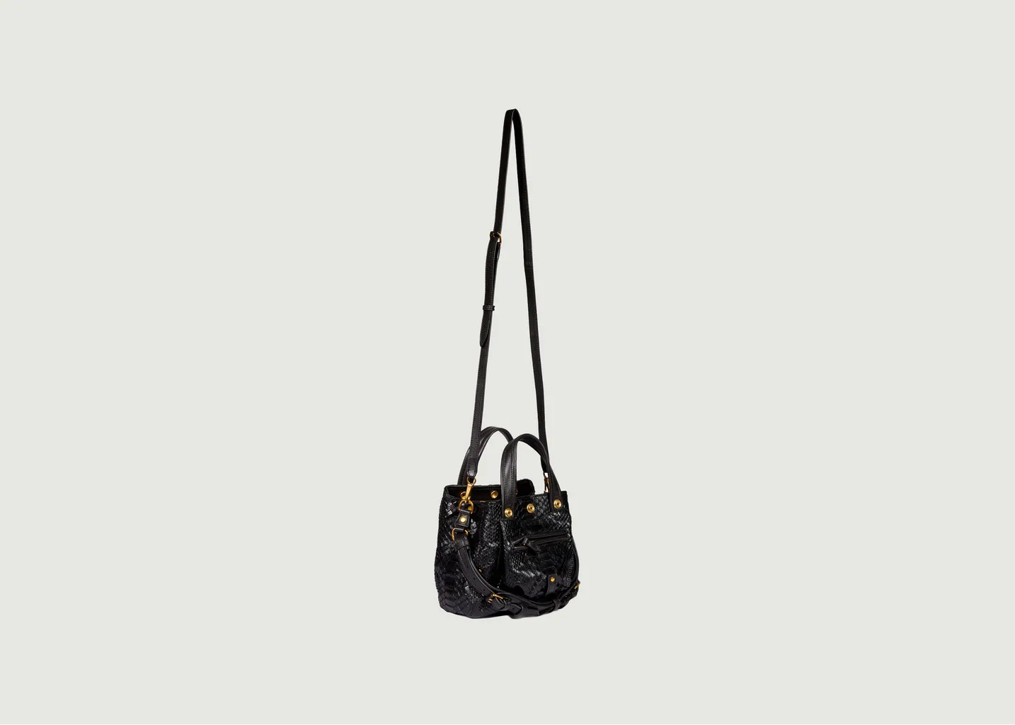 Sac en cuir de python Billy Nano Jérôme Dreyfuss
