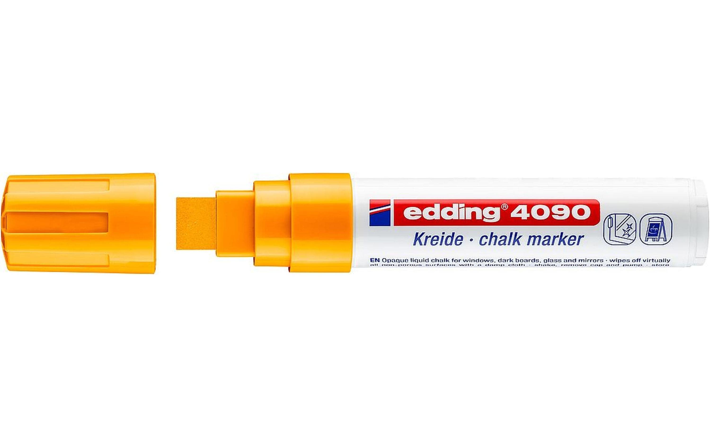 Kreidemarker 4090 NeonorangeEdding Windowmarker 4090