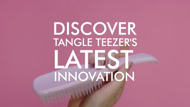 Tangle Teezer Antiklit Haarborstel Wet Pink 1ST