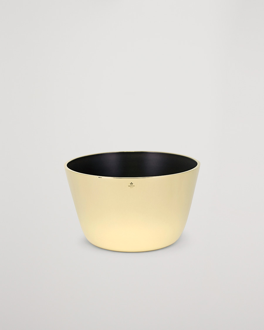 Skultuna Kolte Bowl Large Brass/Black