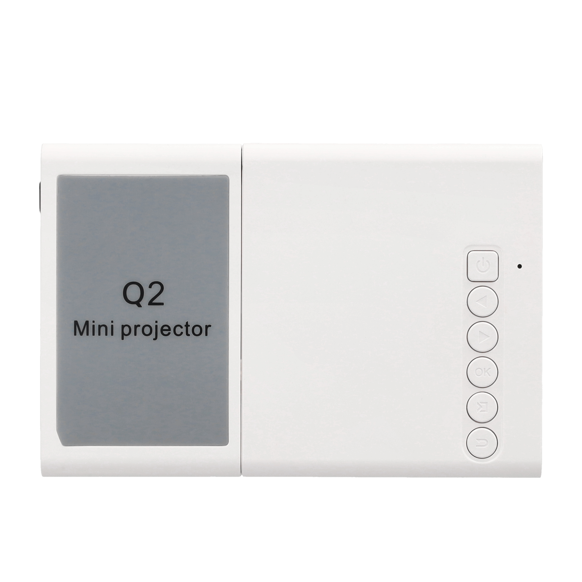 Mini Multimedia LED Projektor Beamer Heimkino (40 ANSI Lumen) 1080p / HDMI / USB - Grau