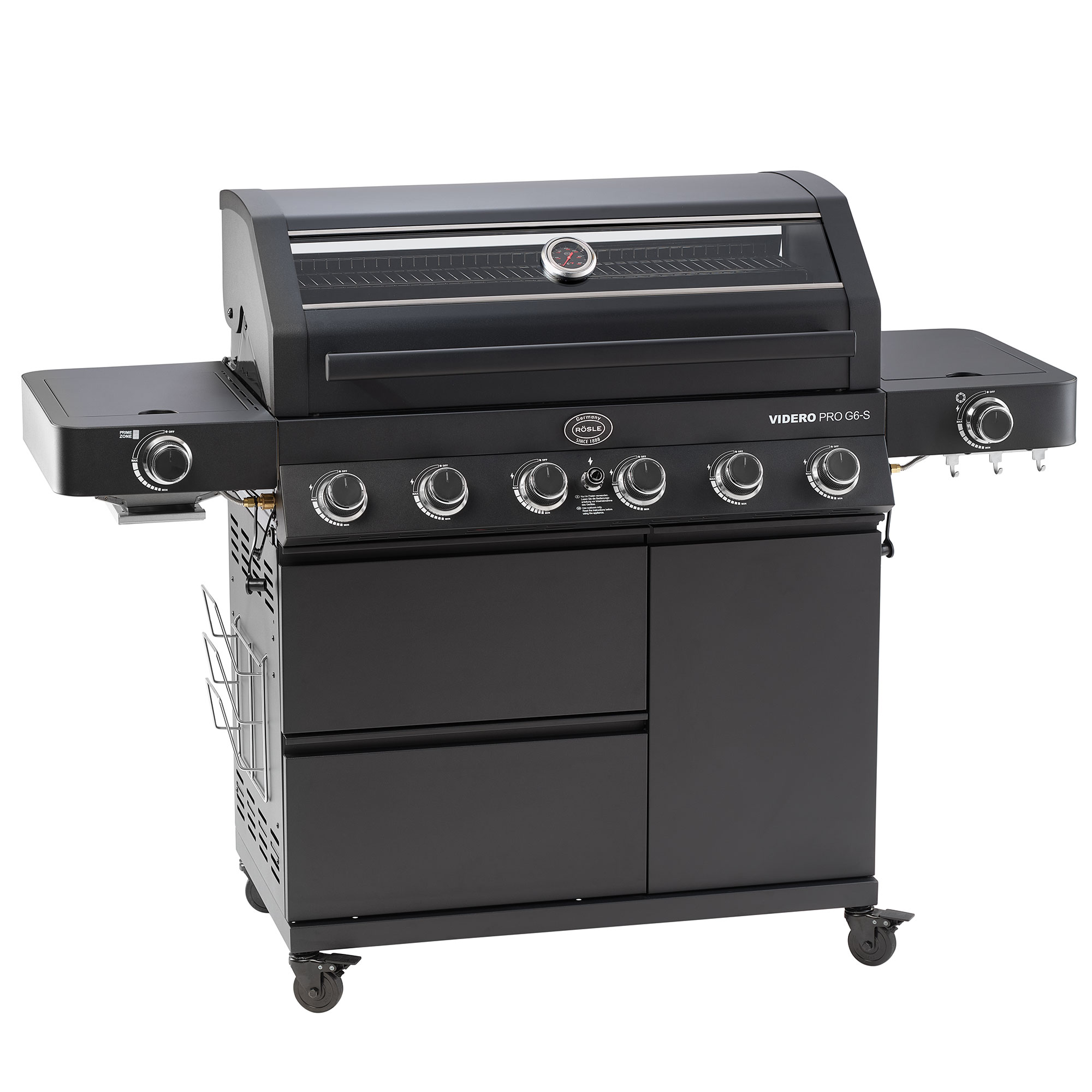Gasgrill BBQ-Station VIDERO PRO G6-S VARIO+ 50mbar