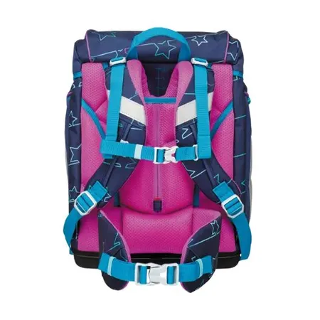 Scout Schulranzen-Set Alpha Blue Star, 4-teilig