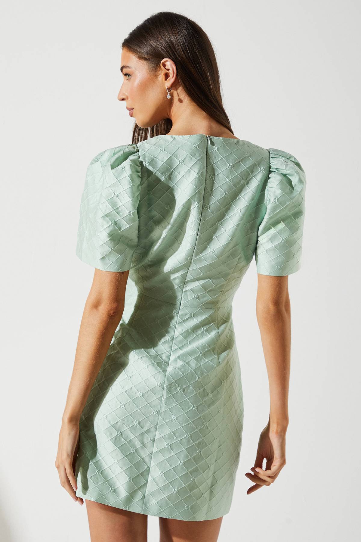 Coast Robe Courte Jacquard À Nœud