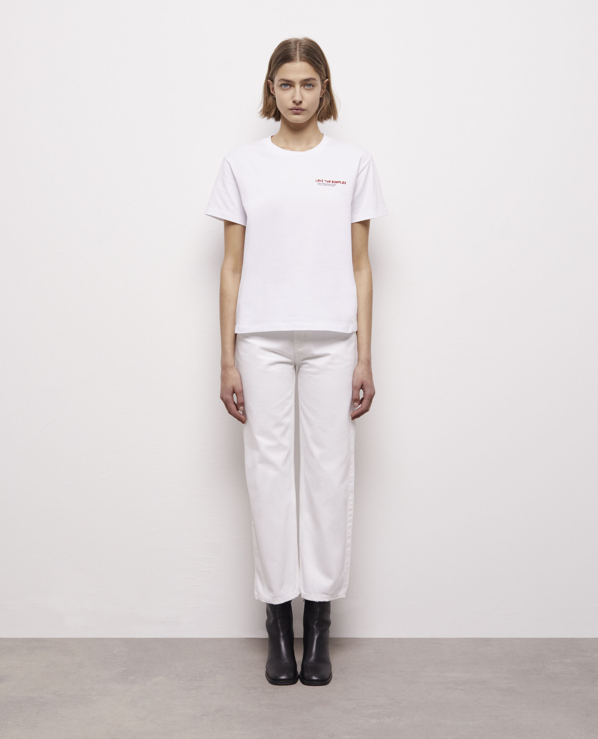 T-shirt I Love Kooples blanc