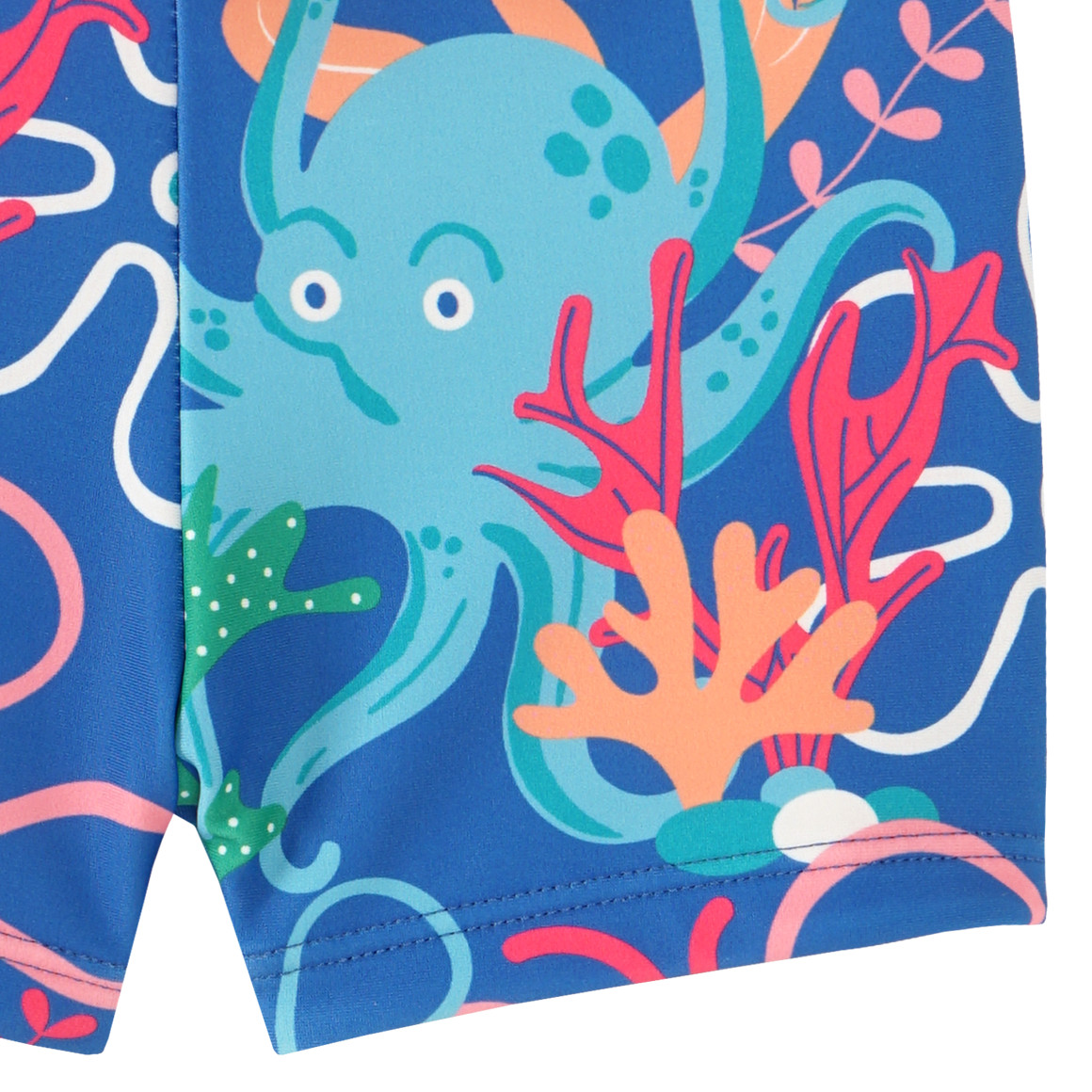 Famy Baby Badehose mit Meeres-Motiven blau / bunt