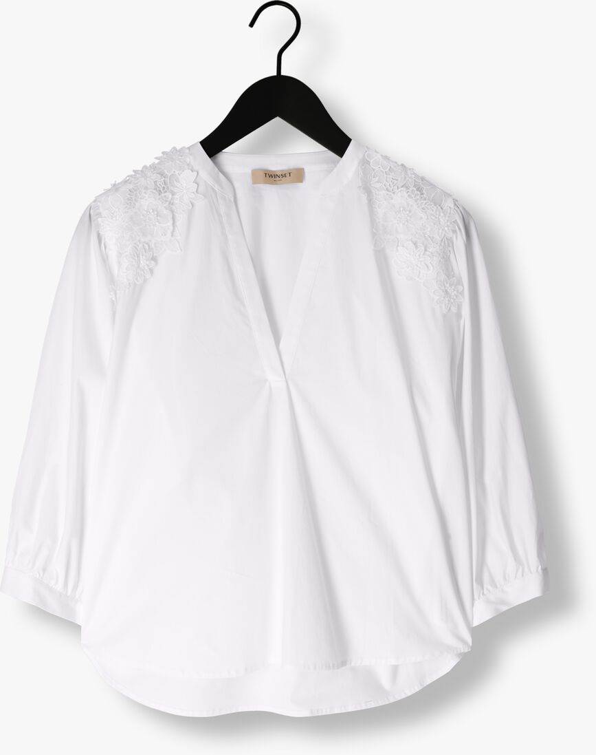 TWINSET MILANO witte twinset milano blouse woven blouse