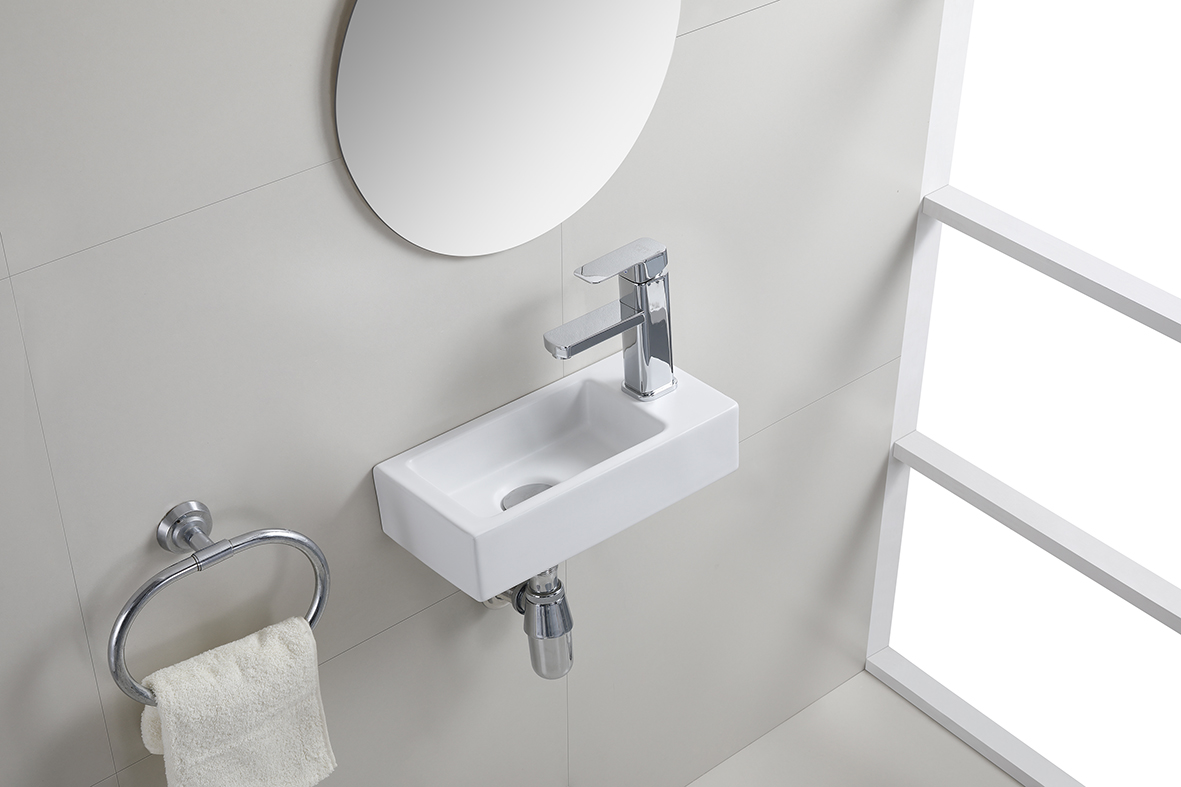 Mueller Mini Apa rechts fontein 360x180x90 mat wit