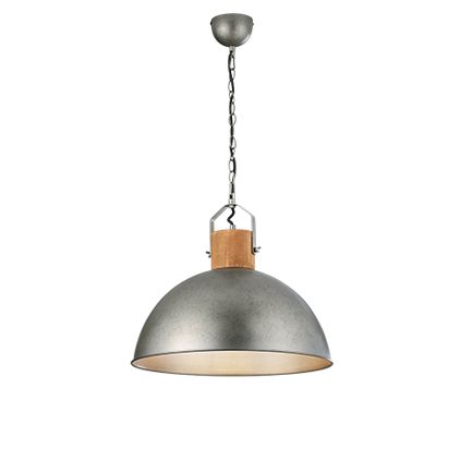 Industriële hanglamp staal - Arti