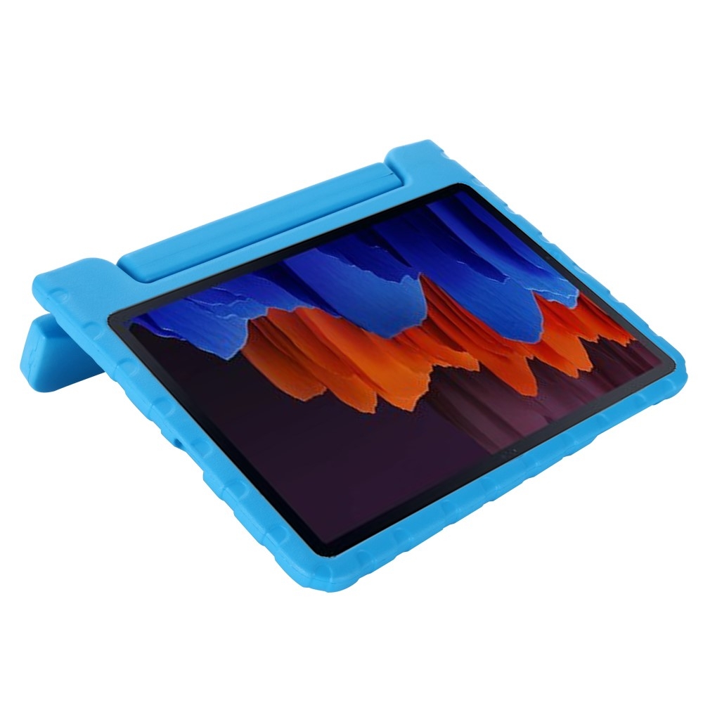 Samsung Galaxy Tab S8  Plus / Tab S7  Plus Stossfeste Kinder Schaumstoff Schutz Hülle   Griff   Standfunktion - Blau