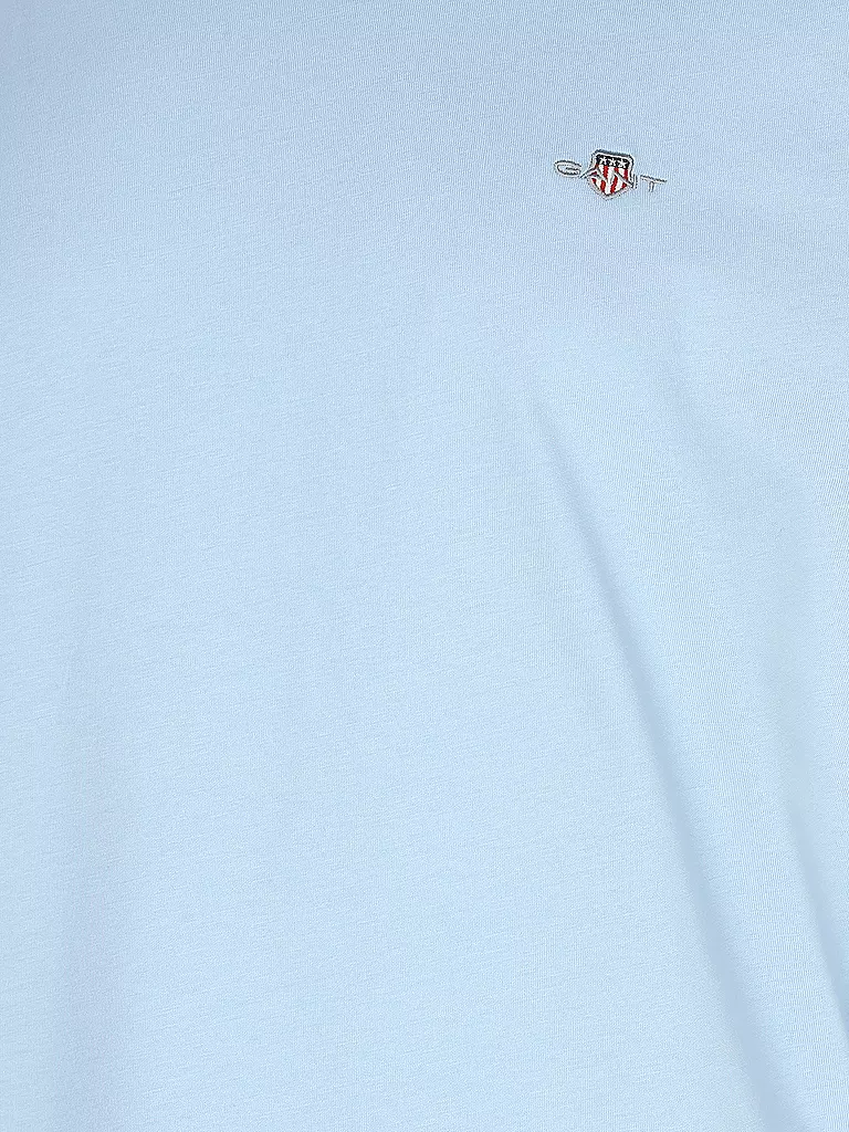 GANT T-Shirt Regular Fit hellblau