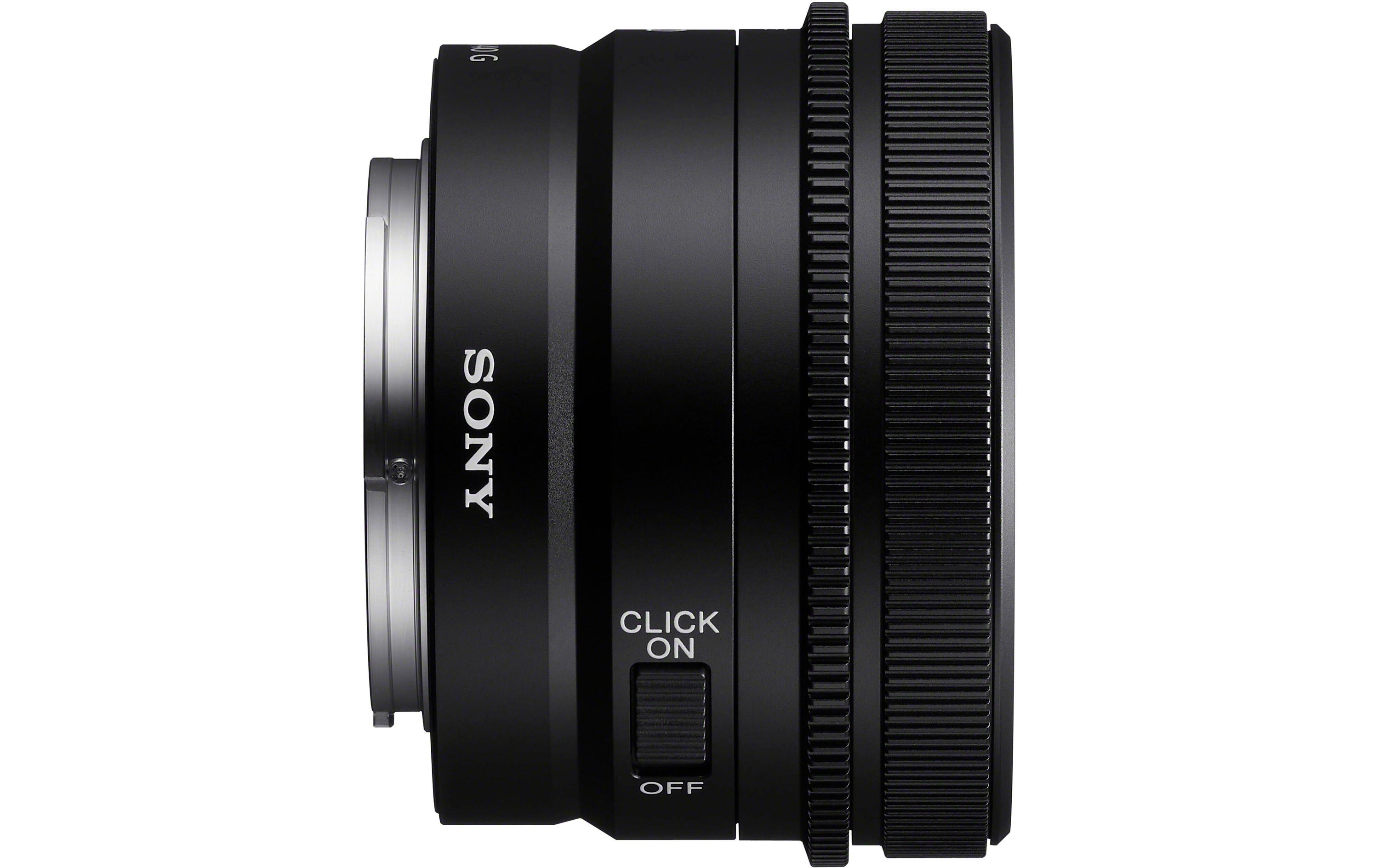 Festbrennweite FE 40mm F/2.5 G – Sony E-Mount<br>Kompaktes, robustes Standard-Objektiv mit 40 mm Brennweite