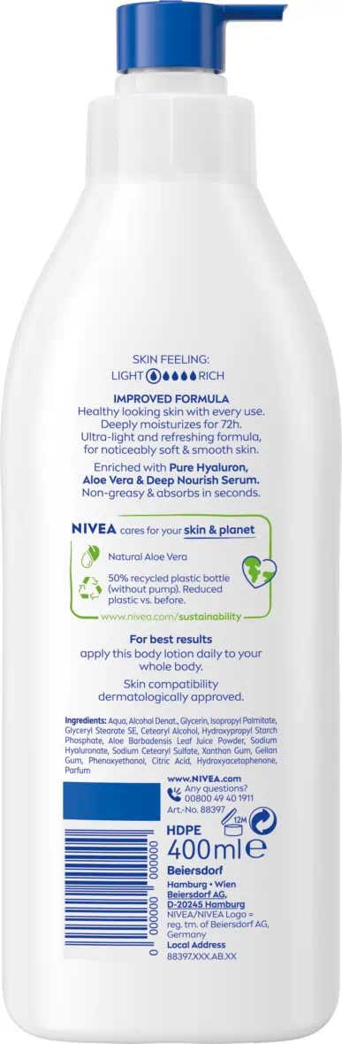 LAIT CORPS HYDRATANT ALOE VERA