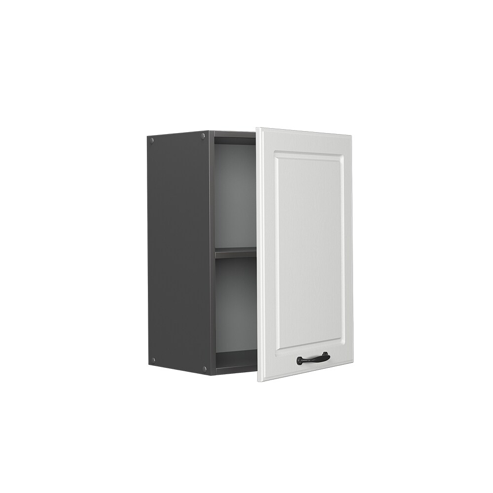 Vicco Hängeschrank Küchenschrank Küchenzeile R-Line Landhaus 45 cm Anthrazit Weiß Tür Fächer