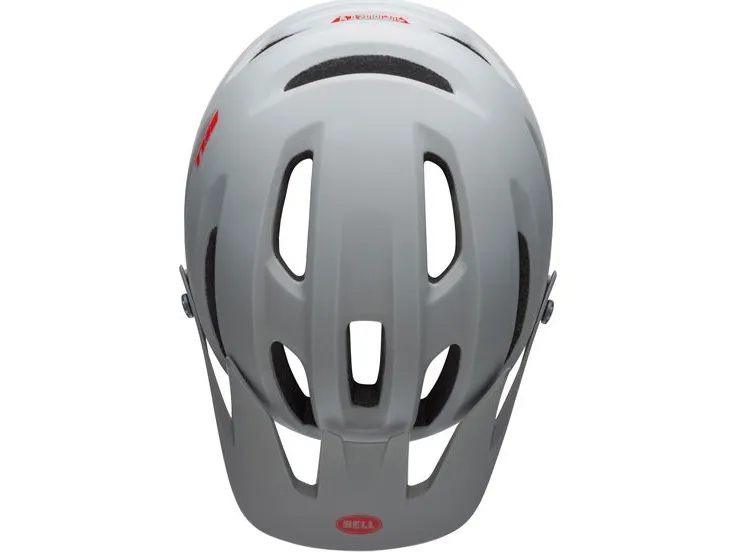 Bell mtb-hjelm 4Forty Integrated Mips grå-rød r. L