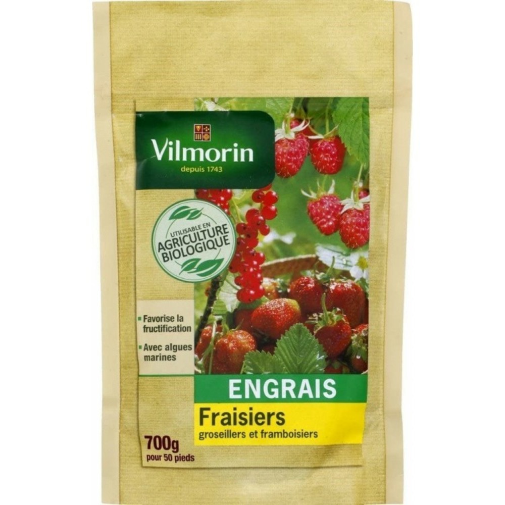 Engrais fraisiers et petits fruits bio doypack de 700 g