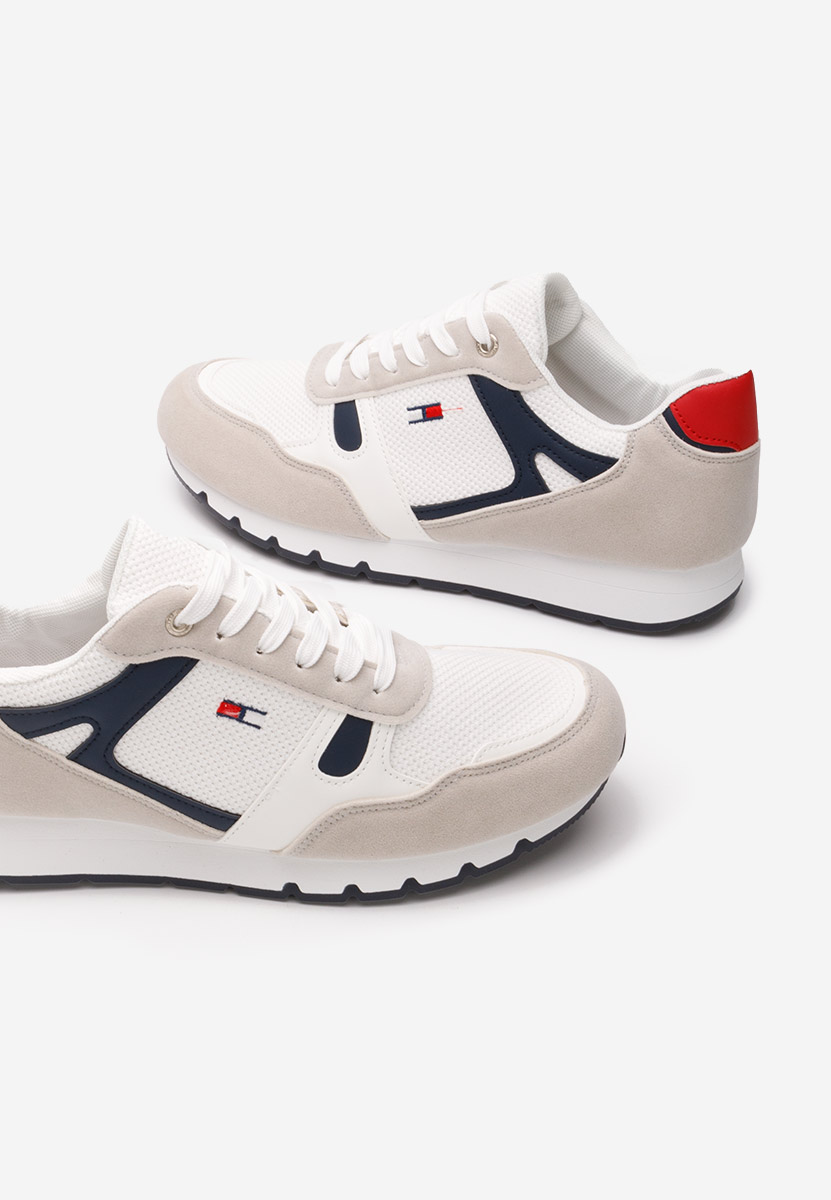 Baskets pour hommes blancs Maven