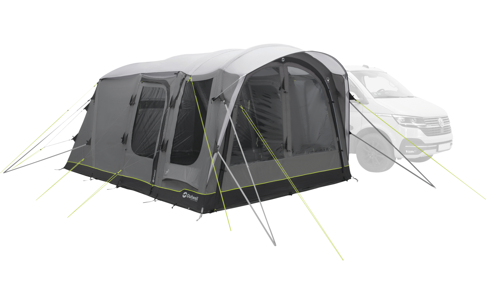 Outwell Wolfburg 450 Air Luftvorzelt für Campingbus mit aufblasbarem Gestänge