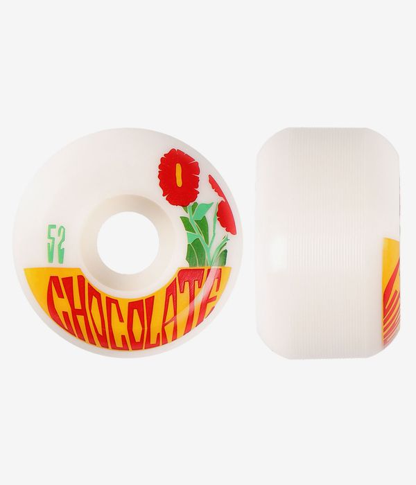Chocolate Plantasia Conical Rollen (white) 52mm 99A 4er Pack
