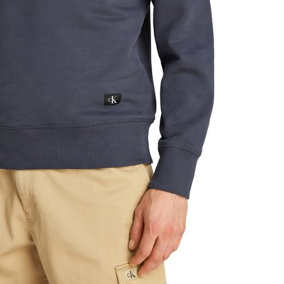 Sweatshirt homme Woven Label CALVIN KLEIN