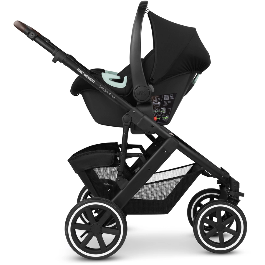 ABC DESIGN Kombikinderwagen Salsa 4 Air Berry Kollektion 2024