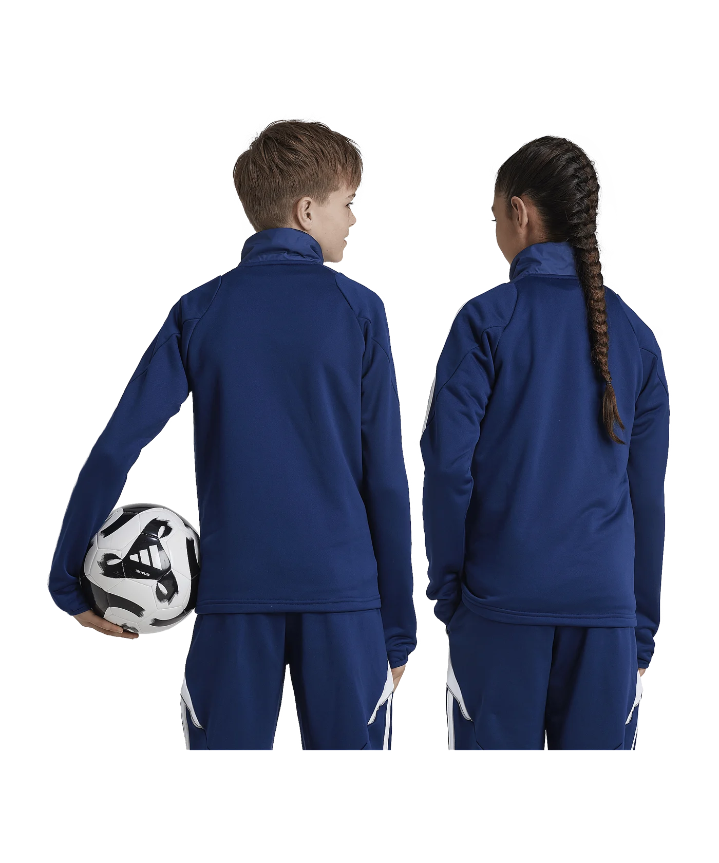 adidas Tiro 24 Trainingsjacke Kids Blau