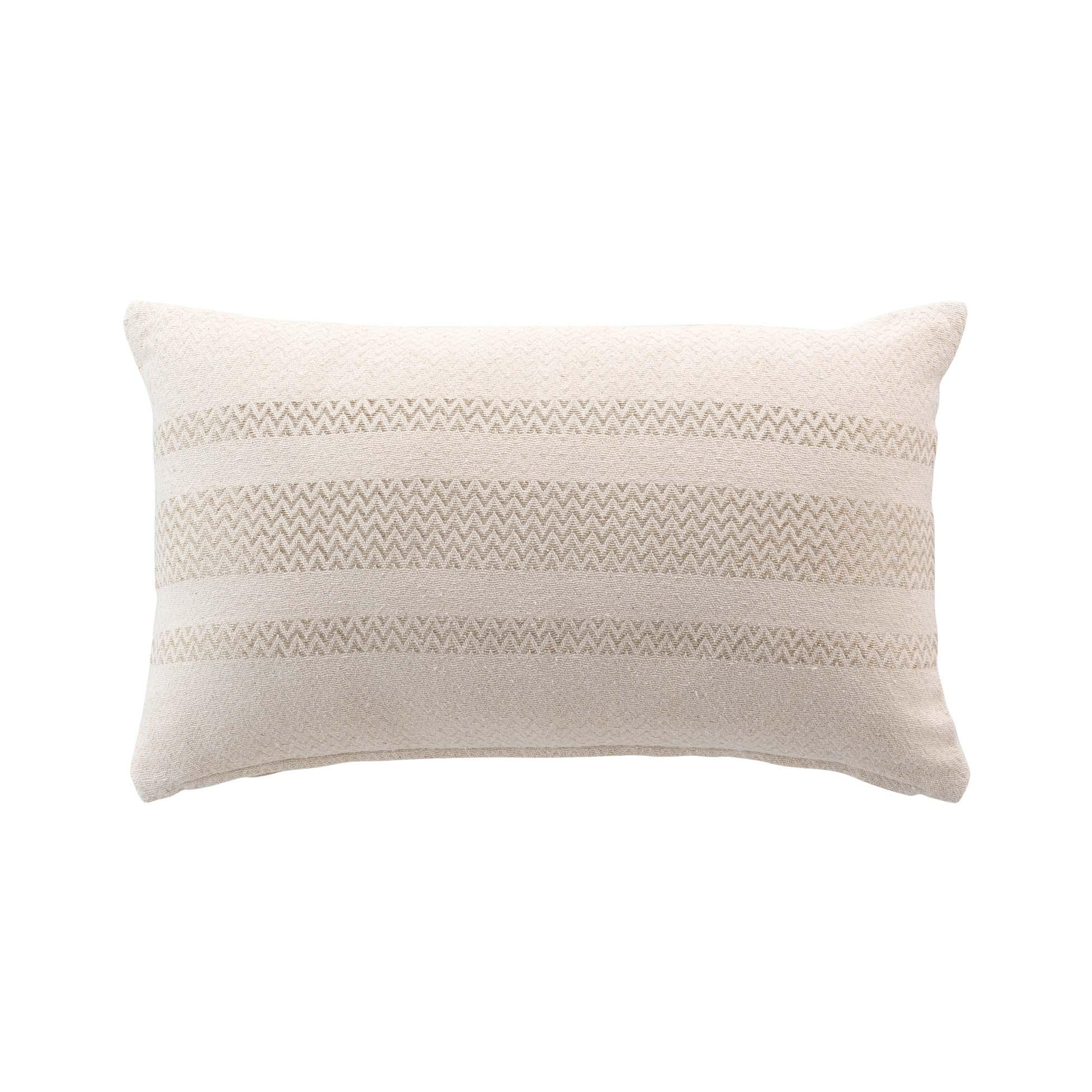 COUSSIN DEHOUSSABLE 30X50CM JACQUARD ET FILS METAL DORELINE