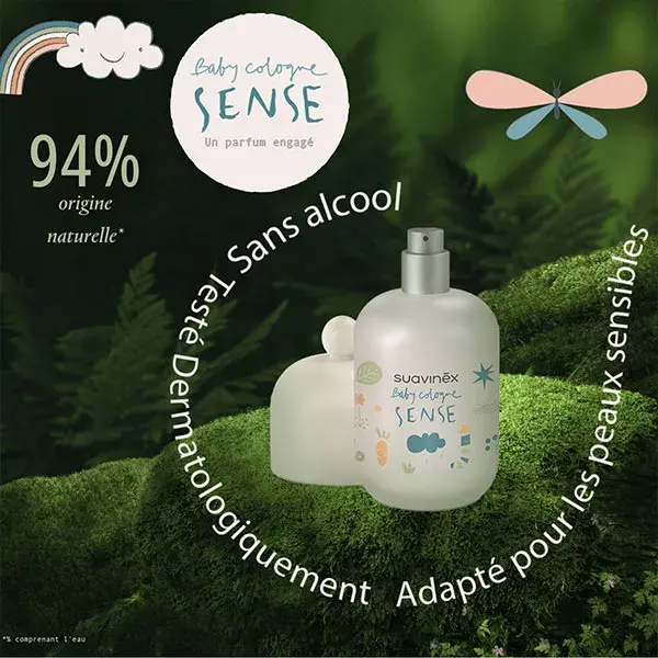 Suavinex - Conjunto Rabbit e Cologne Sense 100ml