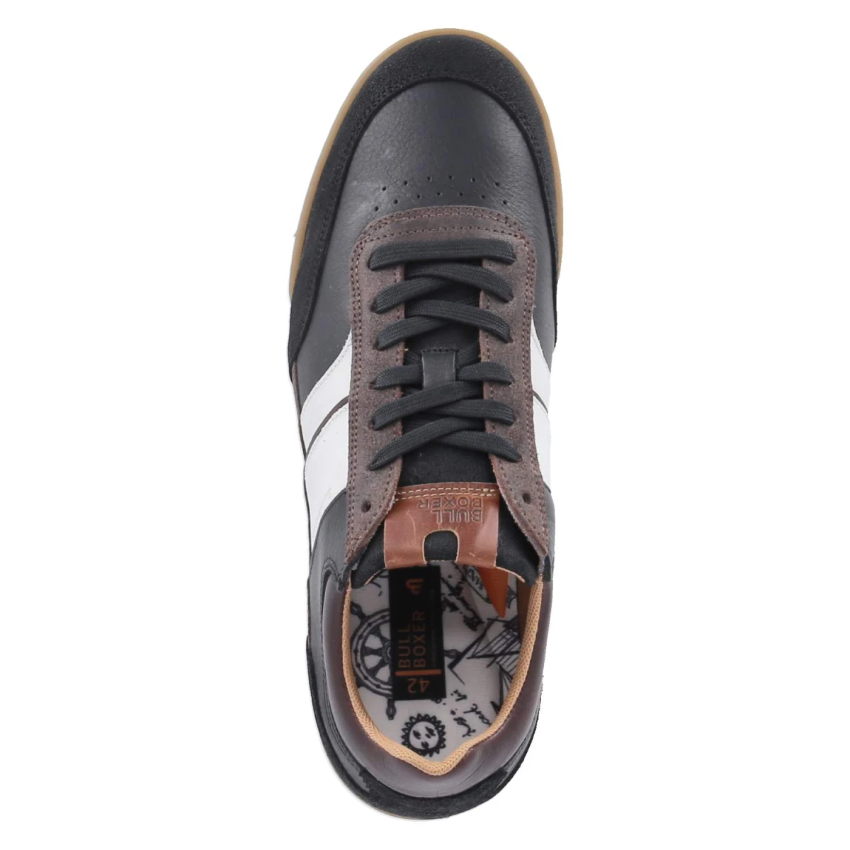 BullboxerLow Sneaker - Dark Brown
