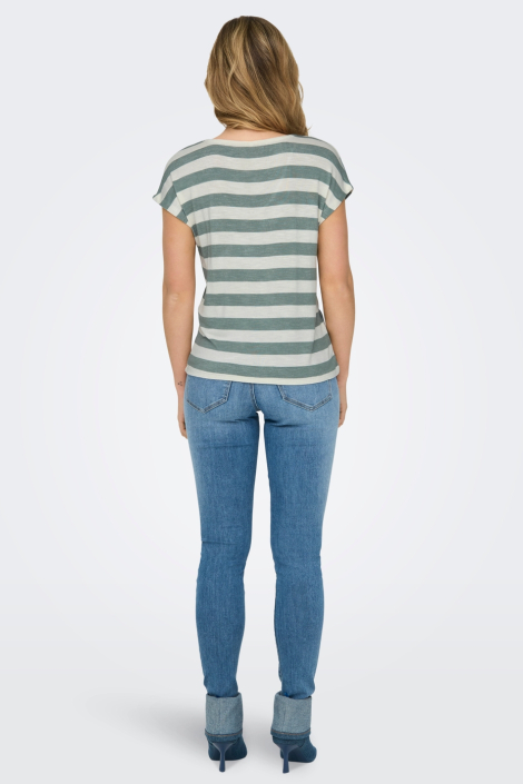Only groene dames t-shirt
