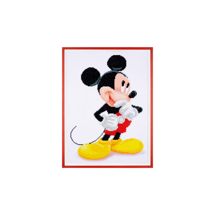 Vervaco-Diamond Painting kit Mickey Mouse