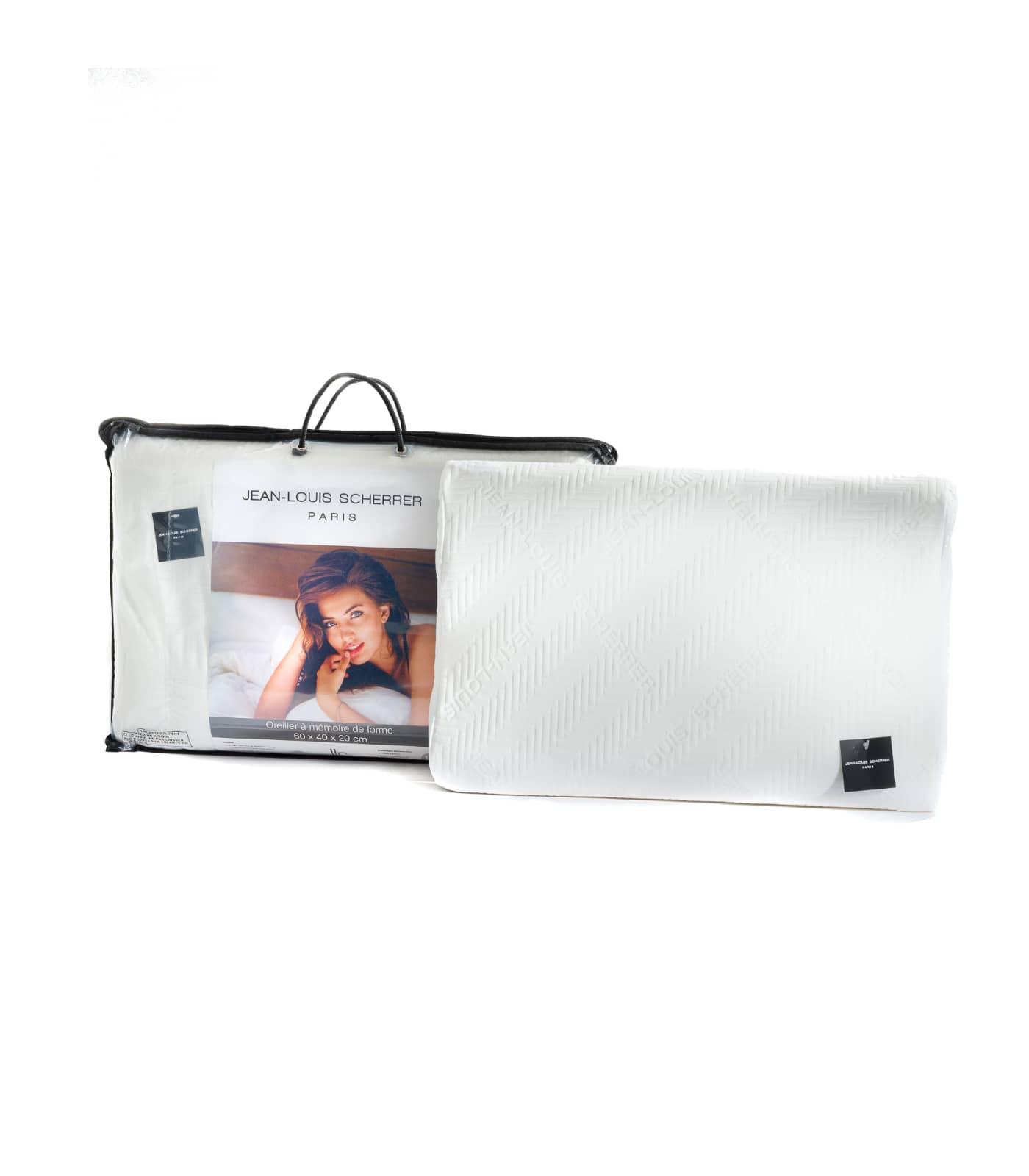 OREILLER MEMOIRE DE FORME 60X40CM JL SCHERRER