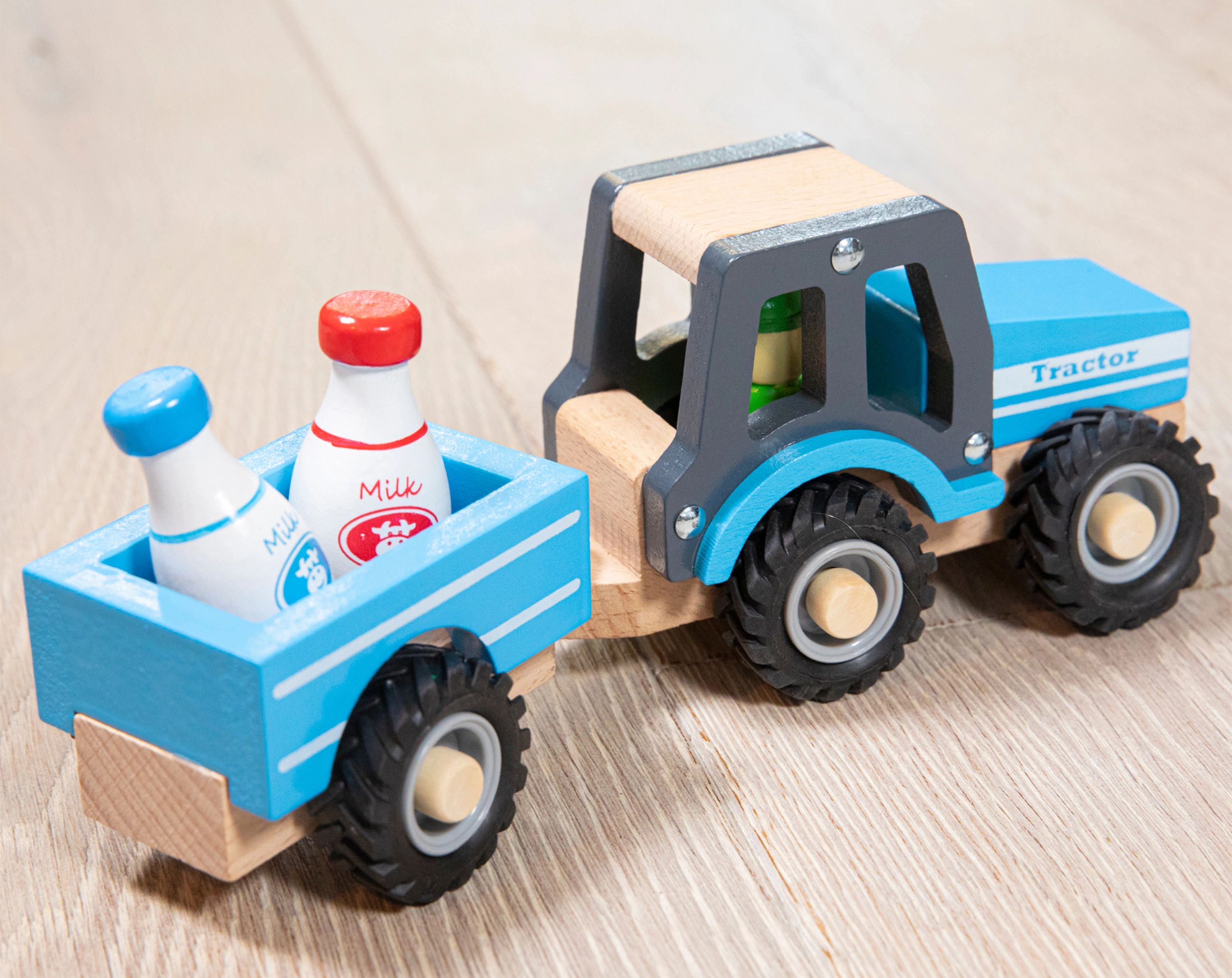 New Classic Toys Holz-Traktor 